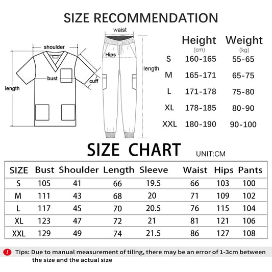 New Lightweight Anti-wrinkle Surgical Uniform Woman Men Medical Nurse Scrub Set Soft Breathable Jogger Nursing Clinical Workwear