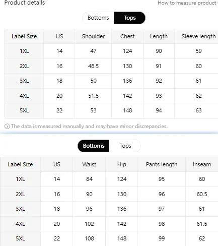 Plus Size 1XL-5XL Women's Fashionable Stylish Autumn Winter Slimming Age-Reducing Wide Slimming Women's Clothing Set