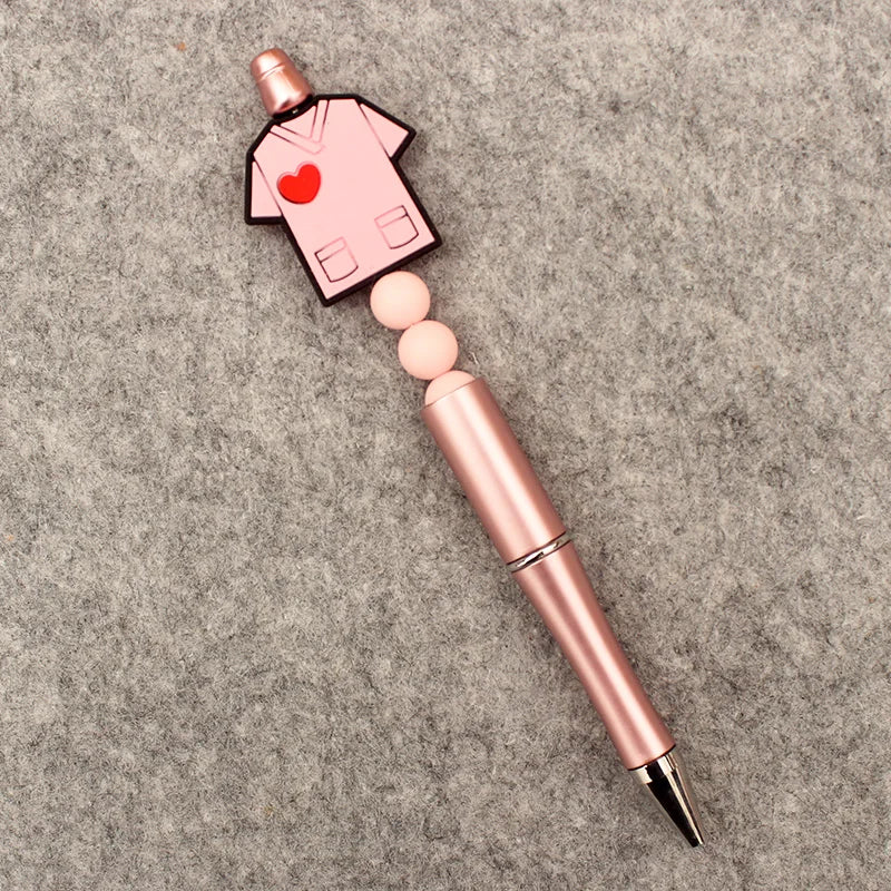 Cartoon Nurse Uniform Style DIY Ballpoint Pen School Hospital Student Nurse Ball Pen