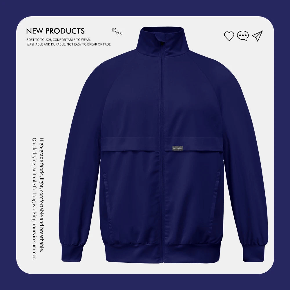 Long Sleeved Pet Scrub Jacket Outfit Surgery Doctor Nurse Coat Hospital Nursing Staff Uniforms Autumn Winter Dentistry Work Wear