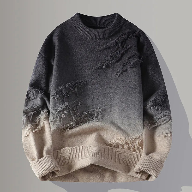Winter Sweaters for male men thick O-neck sweater men Student youth sweaters autumn Men's wool Casual Knitwear Pullover