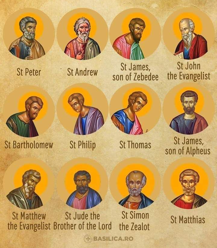 12 disciples of jesus