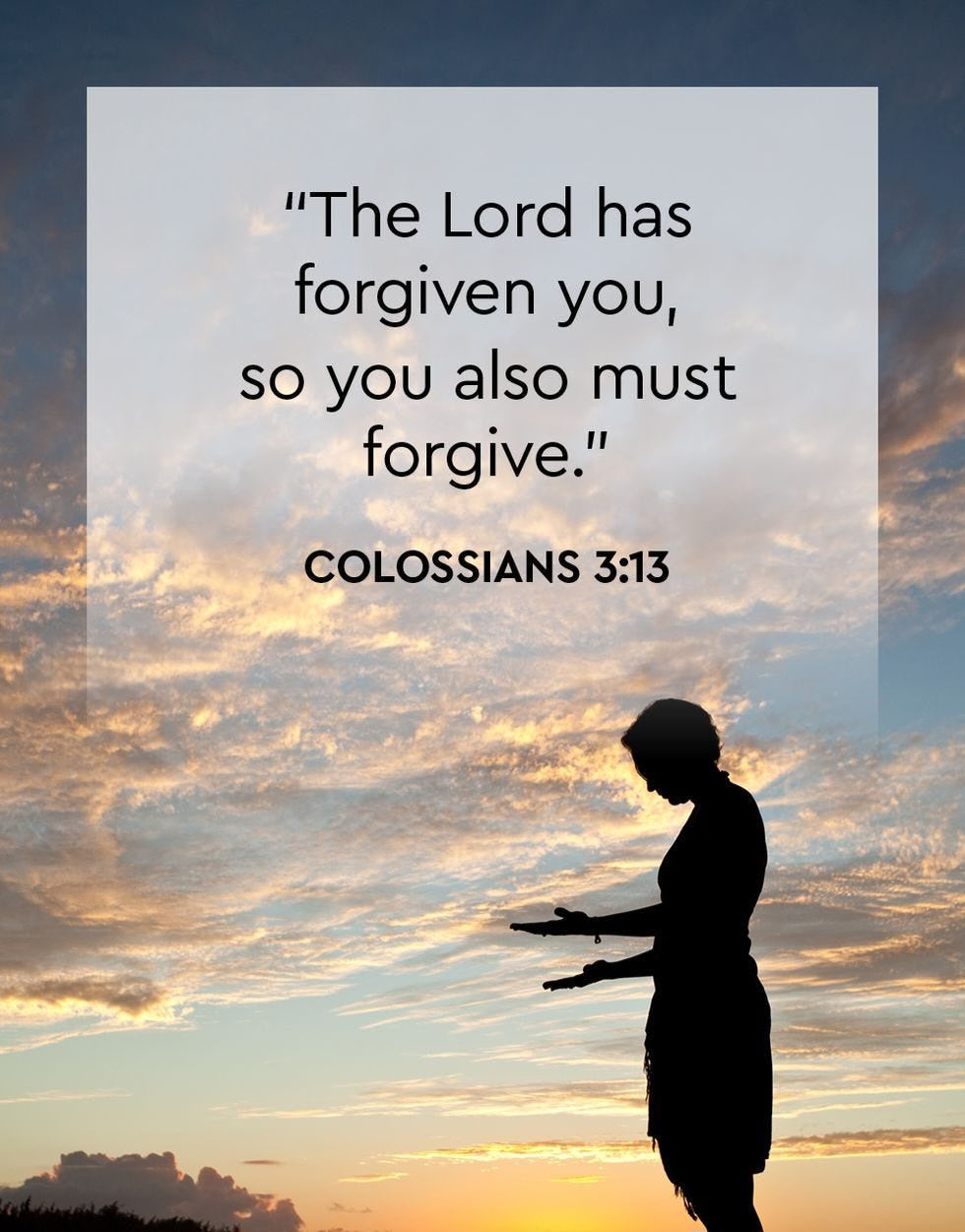 Let's talk about forgiveness