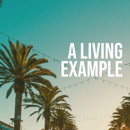 Living as an Example
