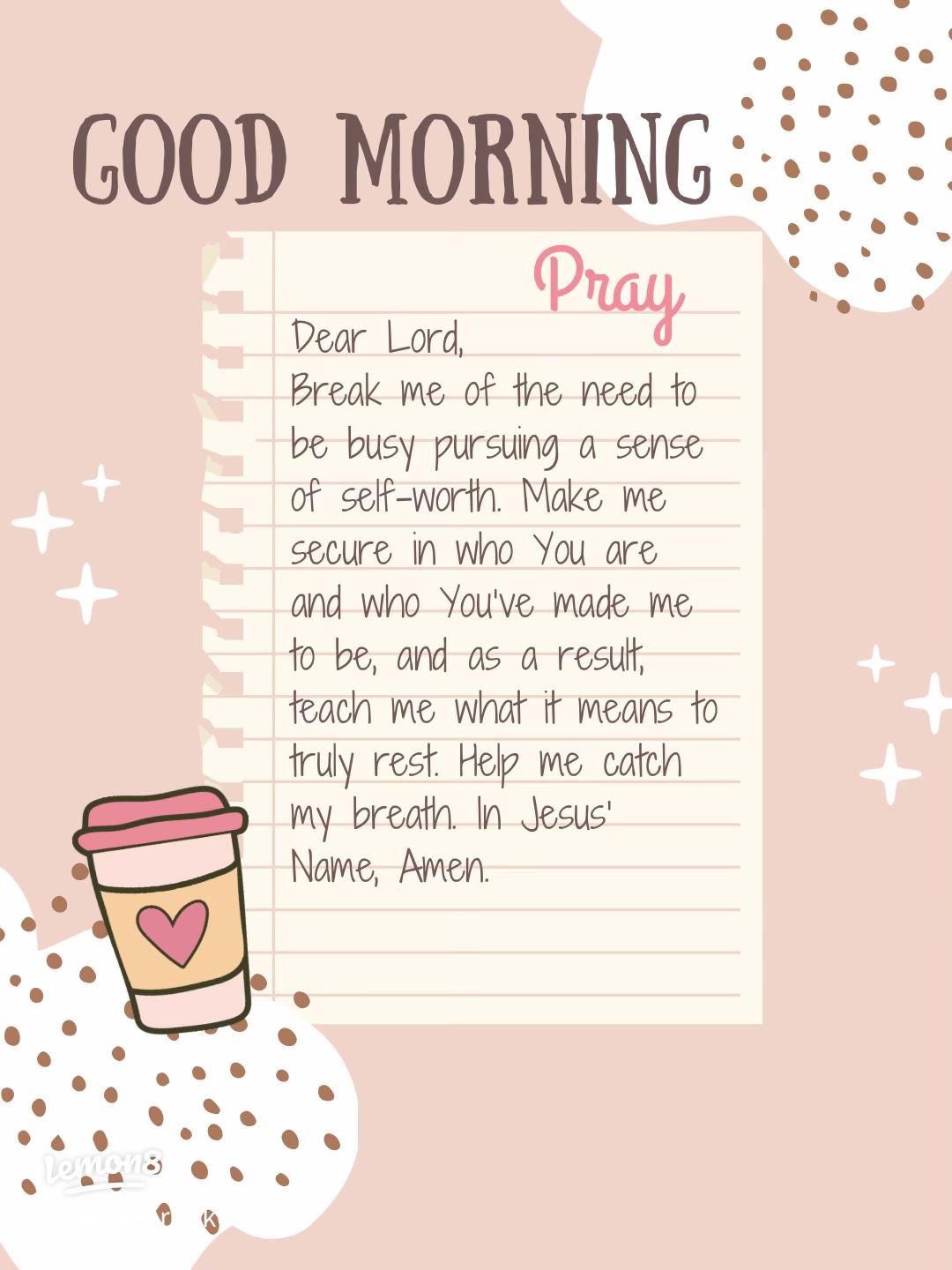 Morning Prayer 🌄