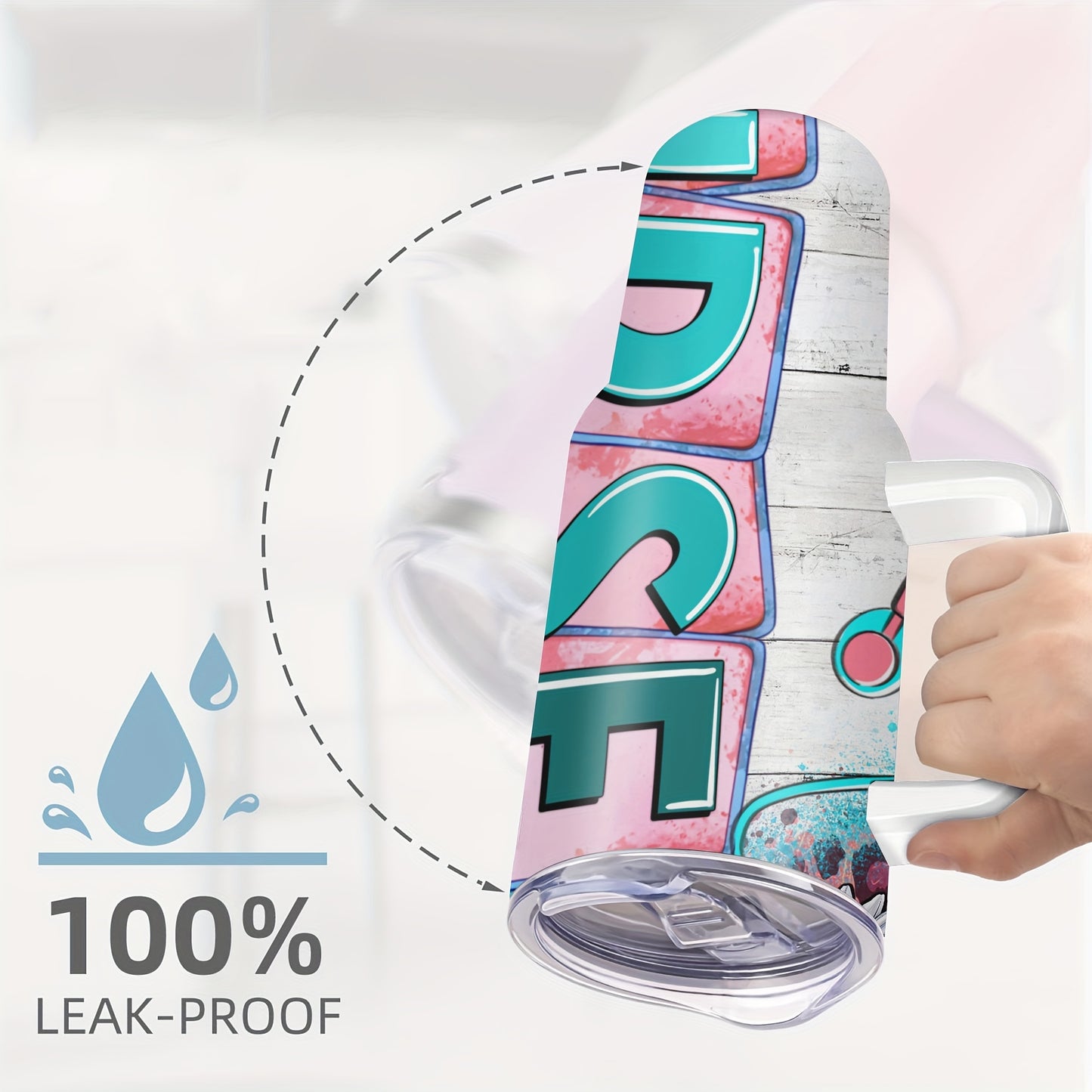 40oz Stainless Steel Tumbler with Lid - Nurse Humor Design, Vacuum Insulated Water Bottle for All Seasons, Perfect for Outdoor Adventures & Gifts