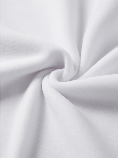 [Relaxed Fit] Women's "NURSE" Letter Print Crew Neck Sweatshirt - Cozy Long Sleeve Pullover, Casual Loose Fit, Perfect for Fall/Winter, Machine Washable, Polyester, Casual Wear|Casual Style|Machine Washable Garment