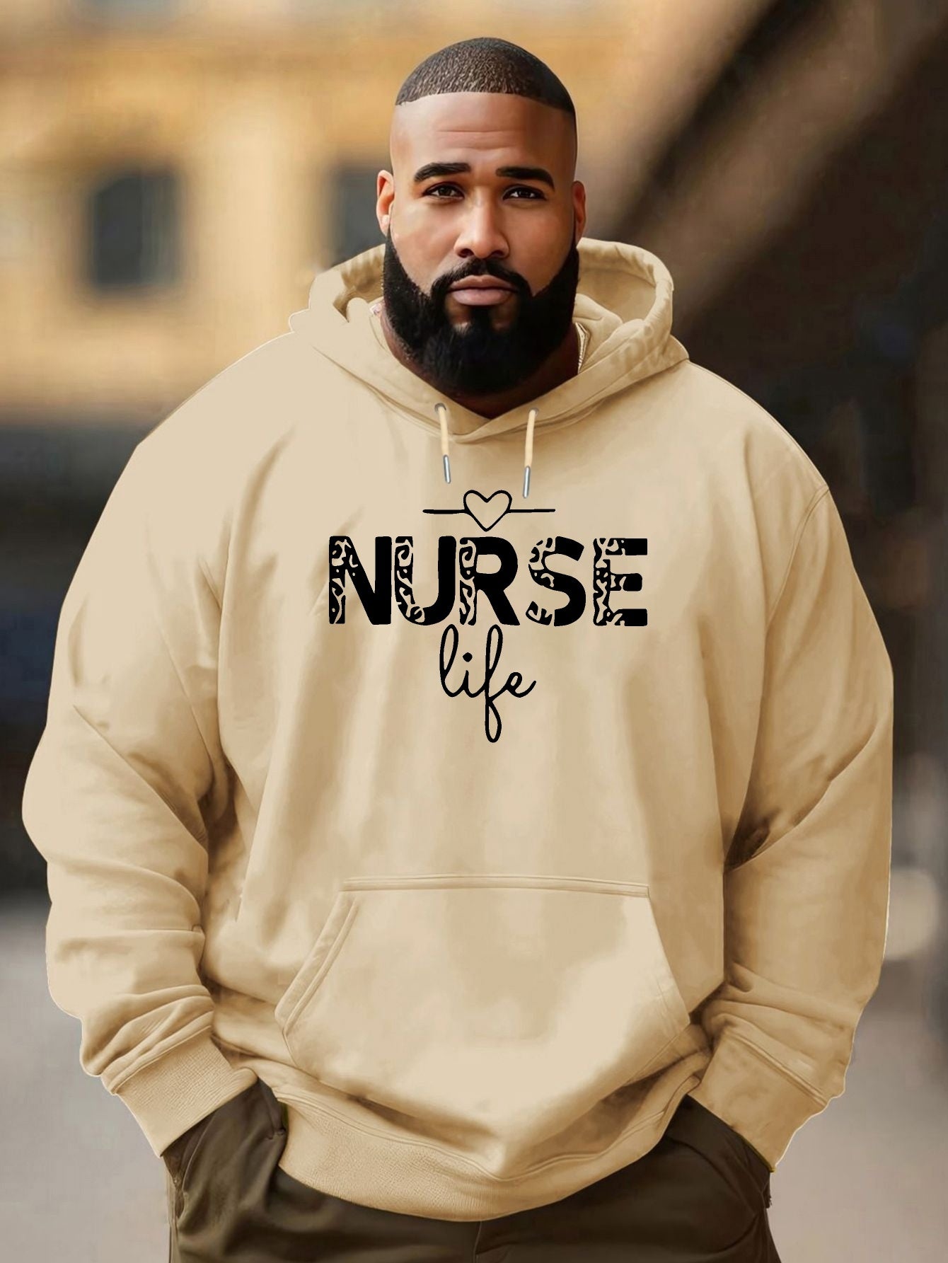 [New Autumn Fashion Brand Sweater] Nurse 2024 New Printed Autumn And Winter Plush Youth Versatile Spring And Autumn Style Plus Dalian Hat Fashion Brand Sweater