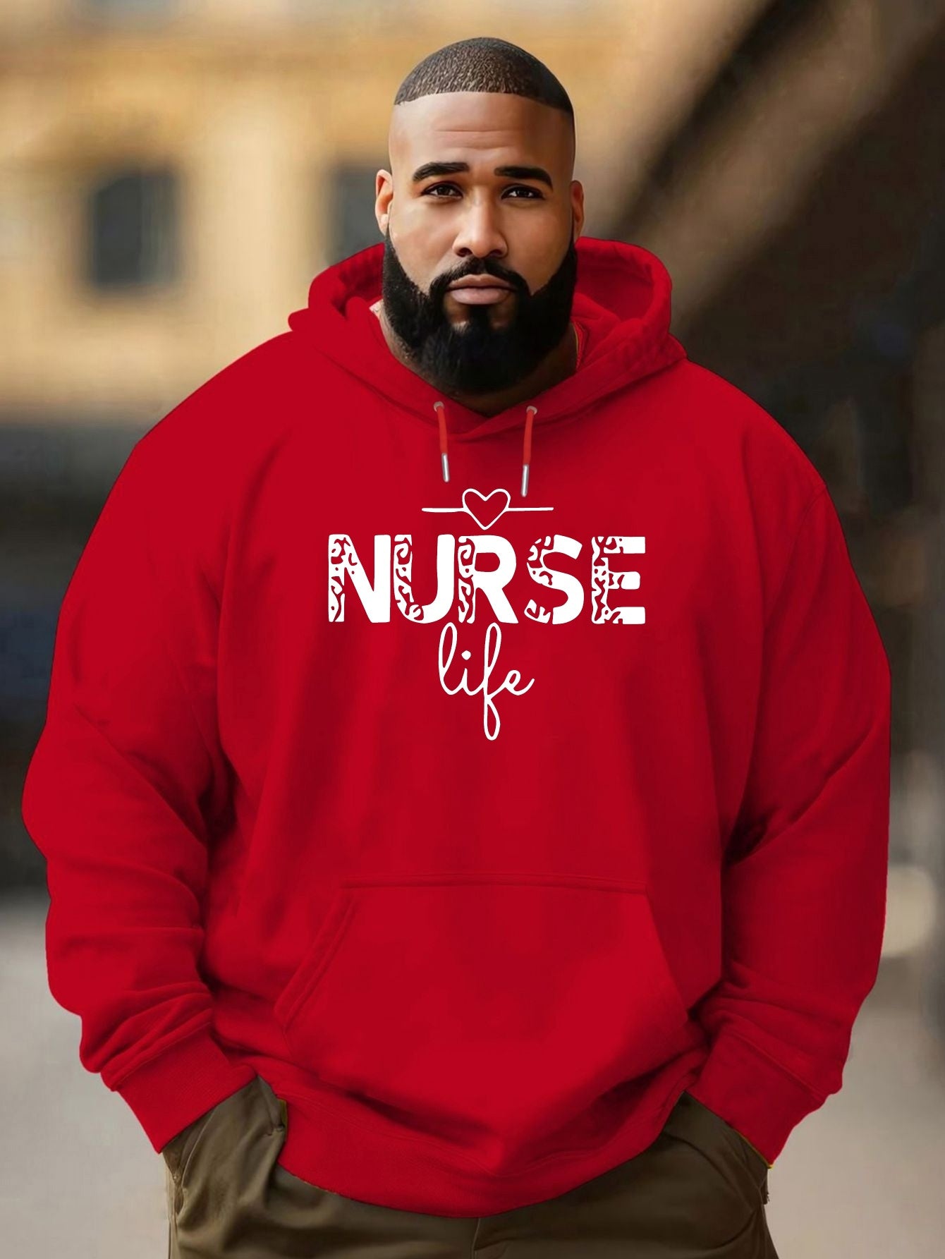 [New Autumn Fashion Brand Sweater] Nurse 2024 New Printed Autumn And Winter Plush Youth Versatile Spring And Autumn Style Plus Dalian Hat Fashion Brand Sweater
