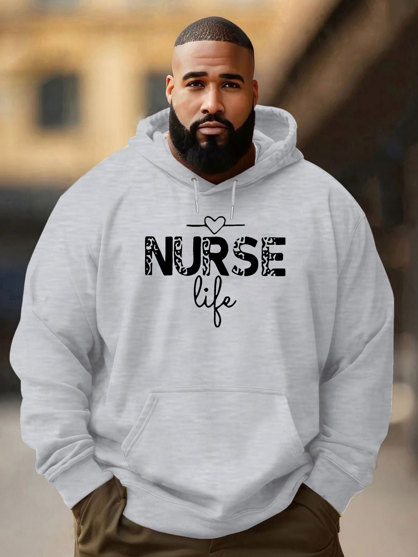 [New Autumn Fashion Brand Sweater] Nurse 2024 New Printed Autumn And Winter Plush Youth Versatile Spring And Autumn Style Plus Dalian Hat Fashion Brand Sweater