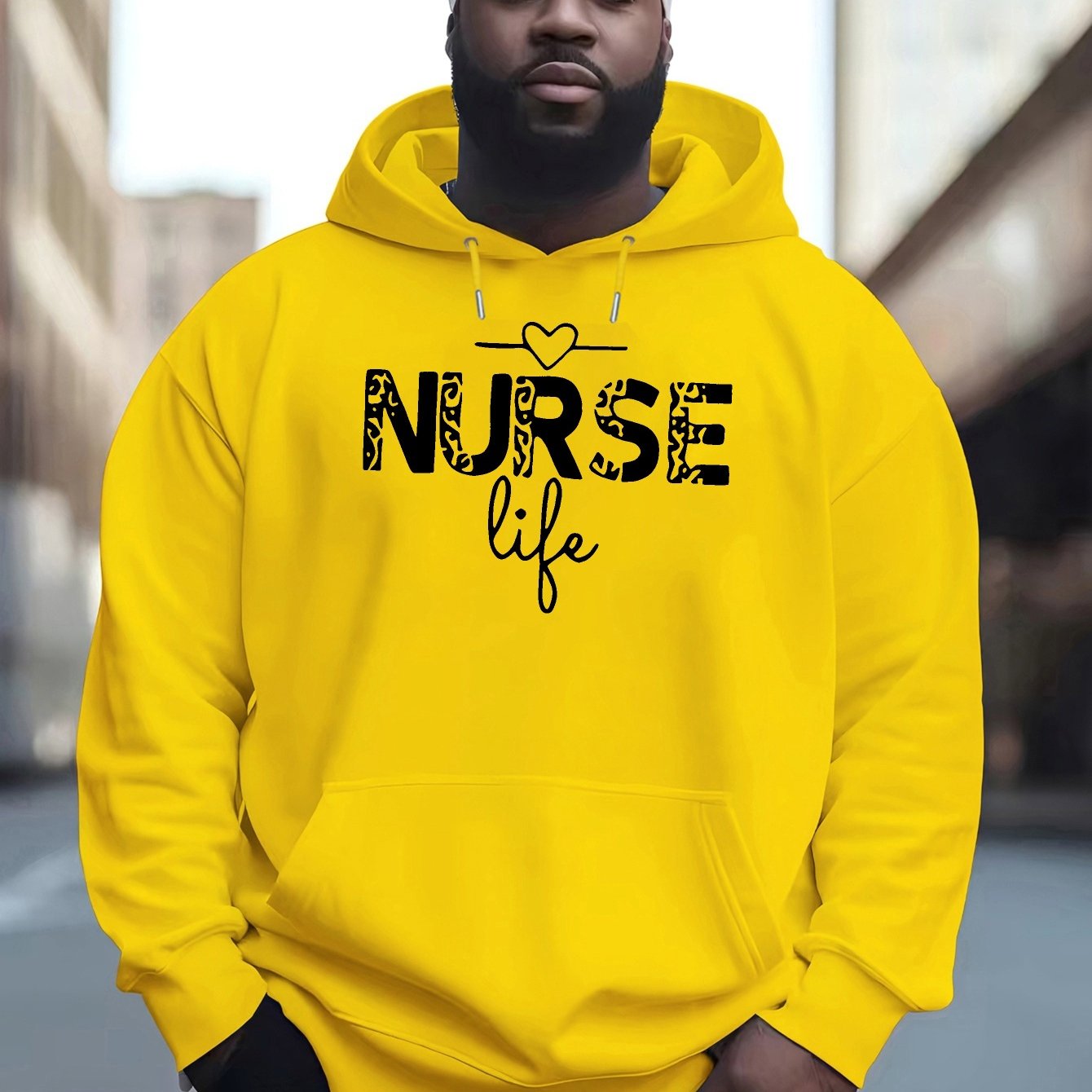 [New Autumn Fashion Brand Sweater] Nurse 2024 New Printed Autumn And Winter Plush Youth Versatile Spring And Autumn Style Plus Dalian Hat Fashion Brand Sweater