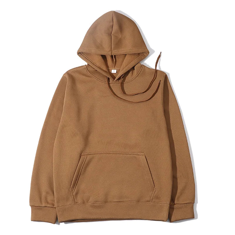 Hoodies Sweatshirts Men Woman Fashion Solid color Red Black Gray Pink Autumn Winter fleece