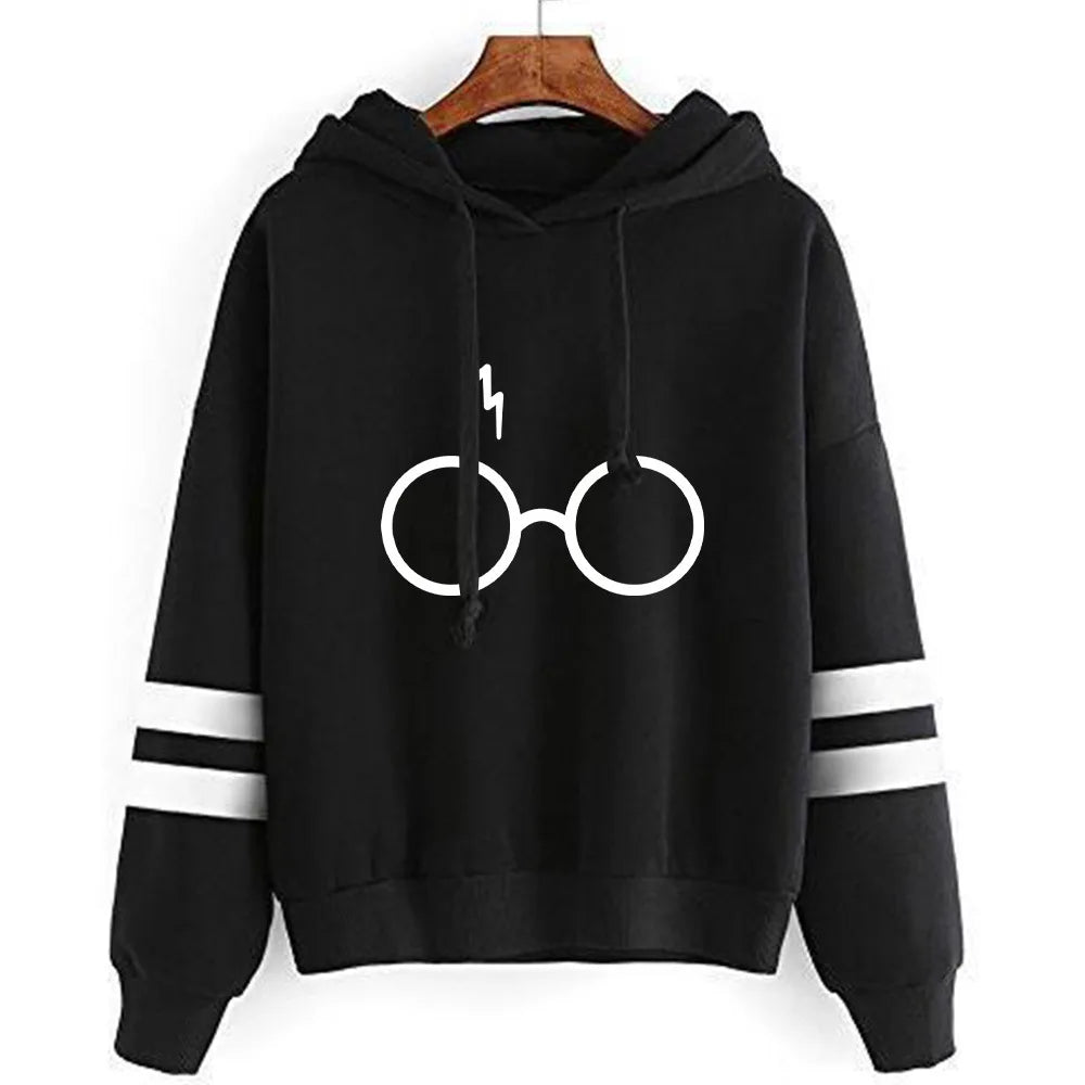 Harrys Glasses Printed Sweatshirt Hoodies Women/Men Casual Harajuku Hoodie Sweatshirts Fashion Fleece Jacket Coat Brand Clothes