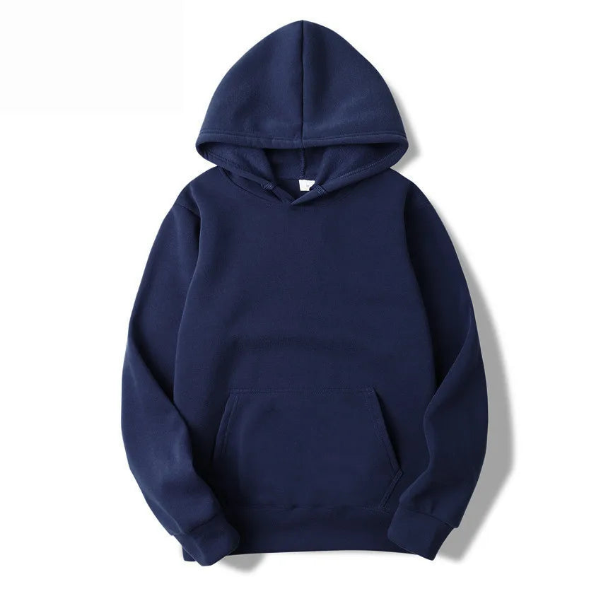 Hoodies Sweatshirts Men Woman Fashion Solid color Red Black Gray Pink Autumn Winter fleece