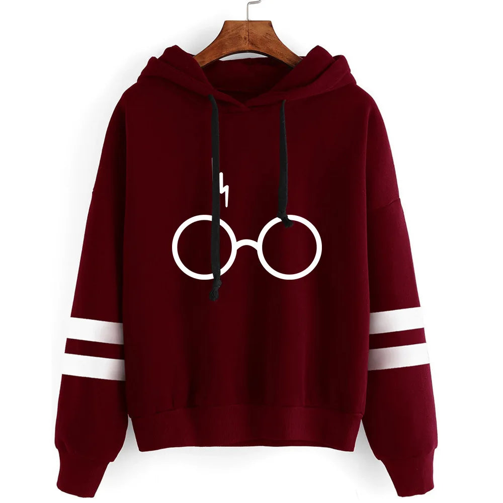 Harrys Glasses Printed Sweatshirt Hoodies Women/Men Casual Harajuku Hoodie Sweatshirts Fashion Fleece Jacket Coat Brand Clothes