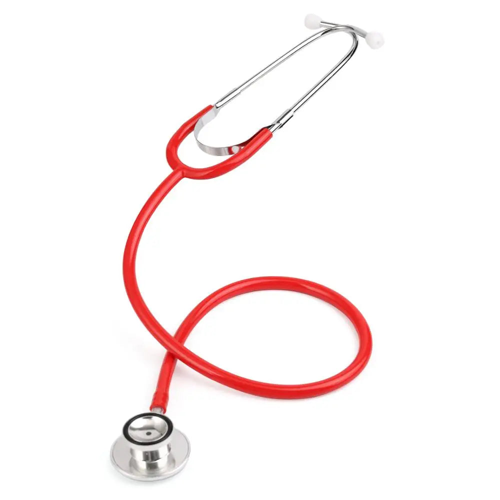 Basic Doctor Stethoscope Professional Dual Head Cardiology Stethoscope Medical Equipment Student Vet Nurse Medical Device