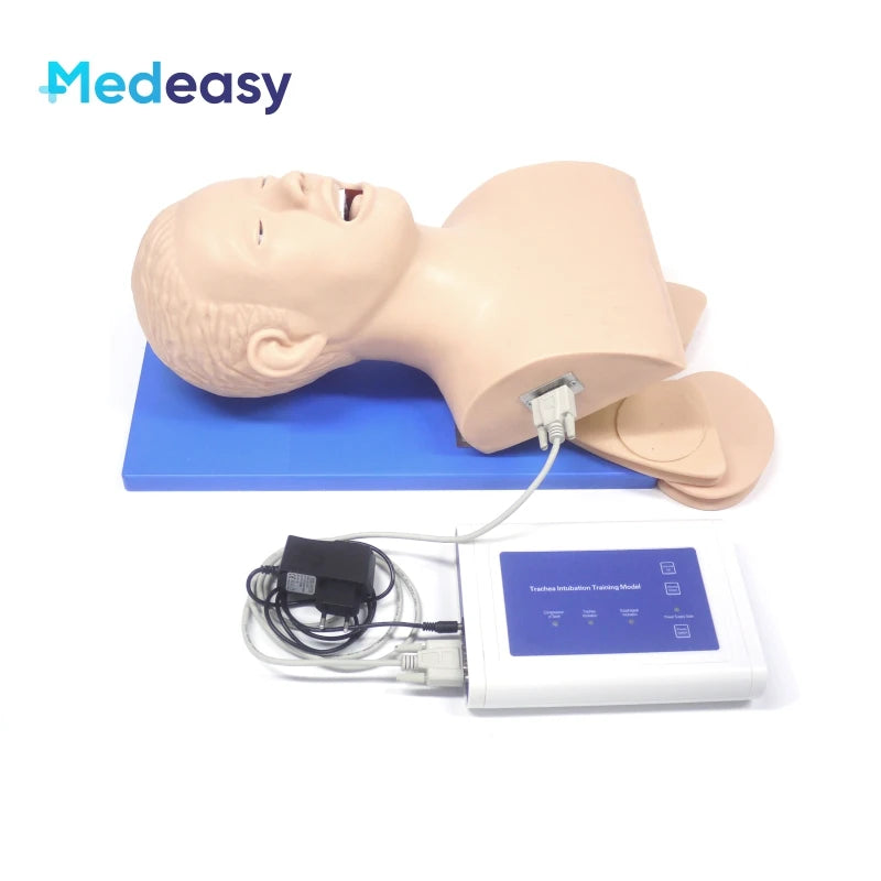 Adult Electric Endotracheal Intubation Training Manikin Child Tracheal Airway Intubation Model
