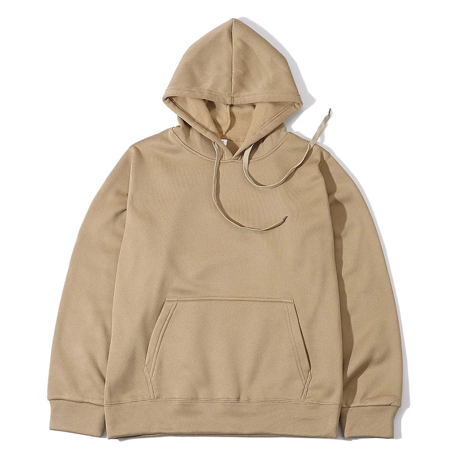 Hoodies Sweatshirts Men Woman Fashion Solid color Red Black Gray Pink Autumn Winter fleece