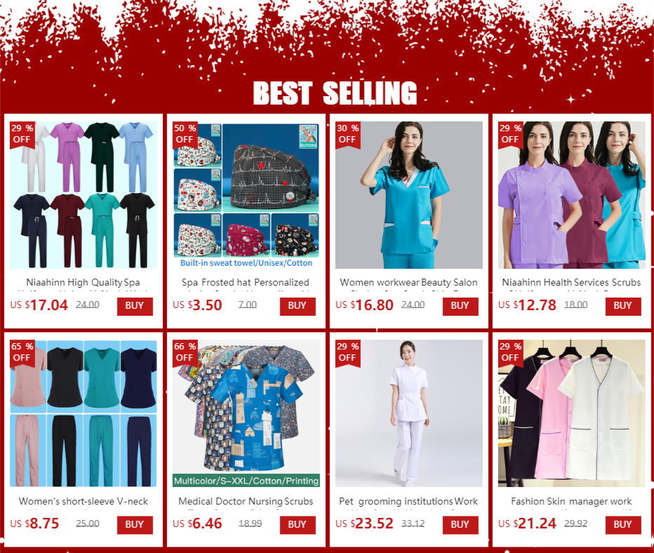 Pill Capsule Pattern Pink Scrubs Cap Female Nurse Medical Clinic Accessories Women's Operating Room Hat with Buttons Cotton Hats