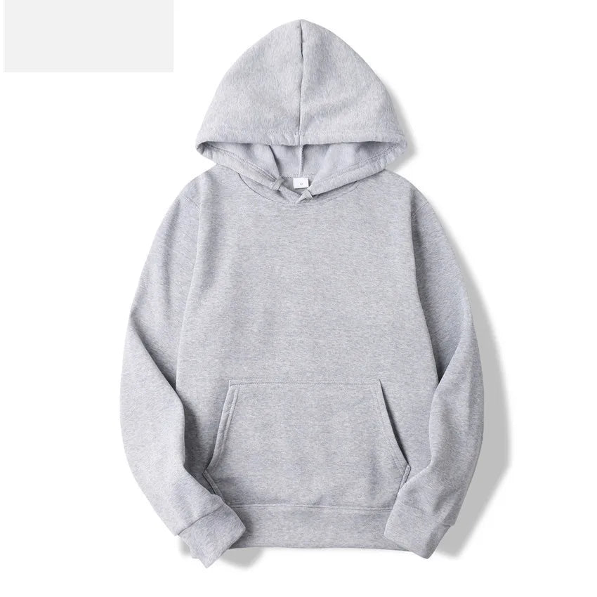 Hoodies Sweatshirts Men Woman Fashion Solid color Red Black Gray Pink Autumn Winter fleece