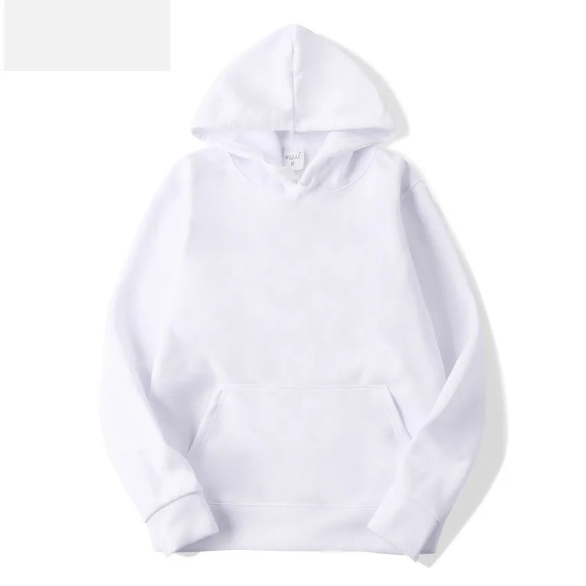 Hoodies Sweatshirts Men Woman Fashion Solid color Red Black Gray Pink Autumn Winter fleece