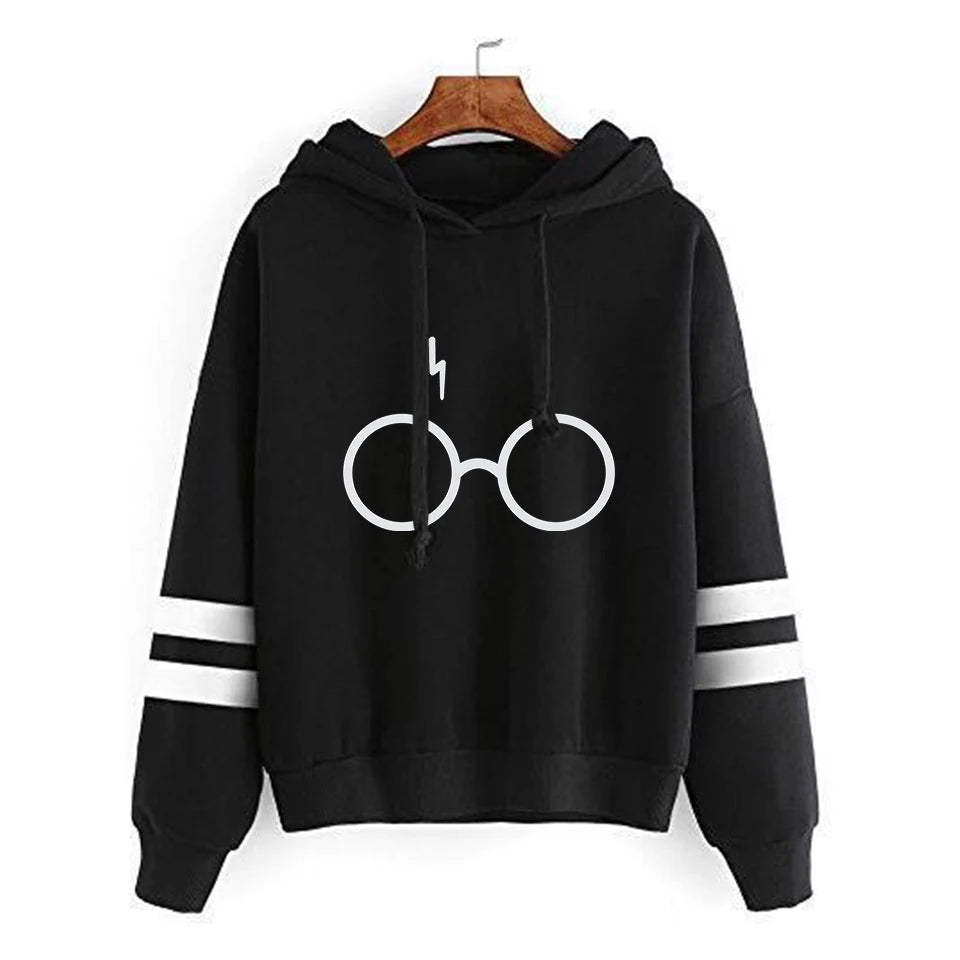 Harrys Glasses Printed Sweatshirt Hoodies Women/Men Casual Harajuku Hoodie Sweatshirts Fashion Fleece Jacket Coat Brand Clothes