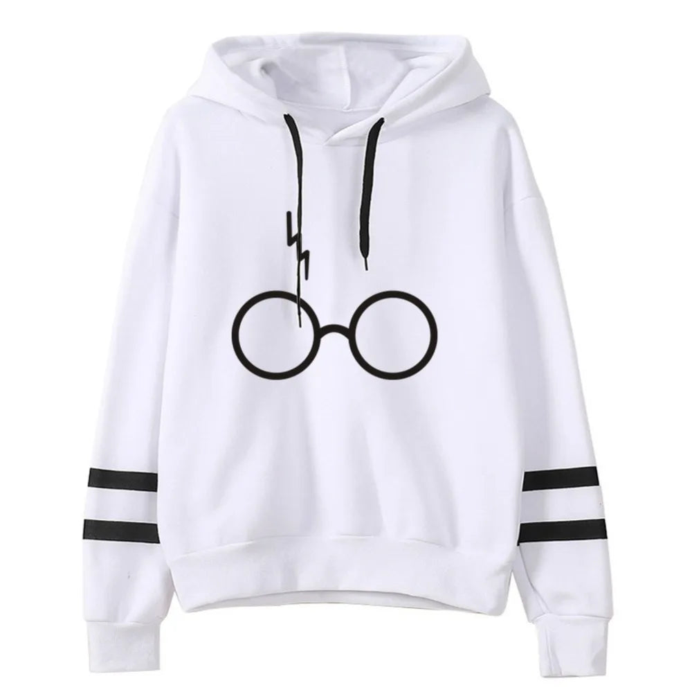 Harrys Glasses Printed Sweatshirt Hoodies Women/Men Casual Harajuku Hoodie Sweatshirts Fashion Fleece Jacket Coat Brand Clothes