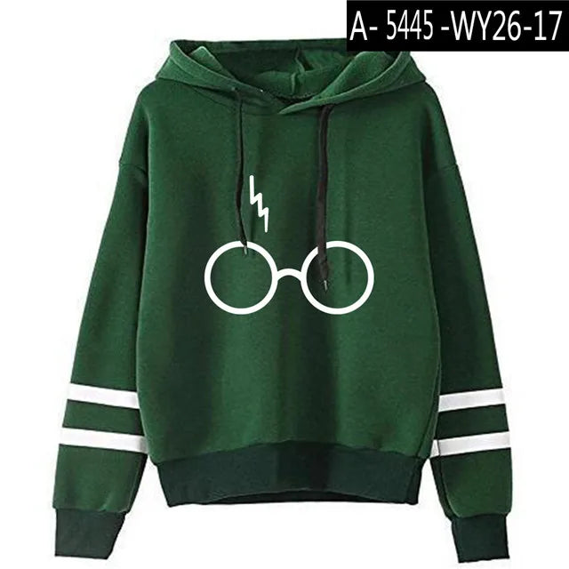 Harrys Glasses Printed Sweatshirt Hoodies Women/Men Casual Harajuku Hoodie Sweatshirts Fashion Fleece Jacket Coat Brand Clothes