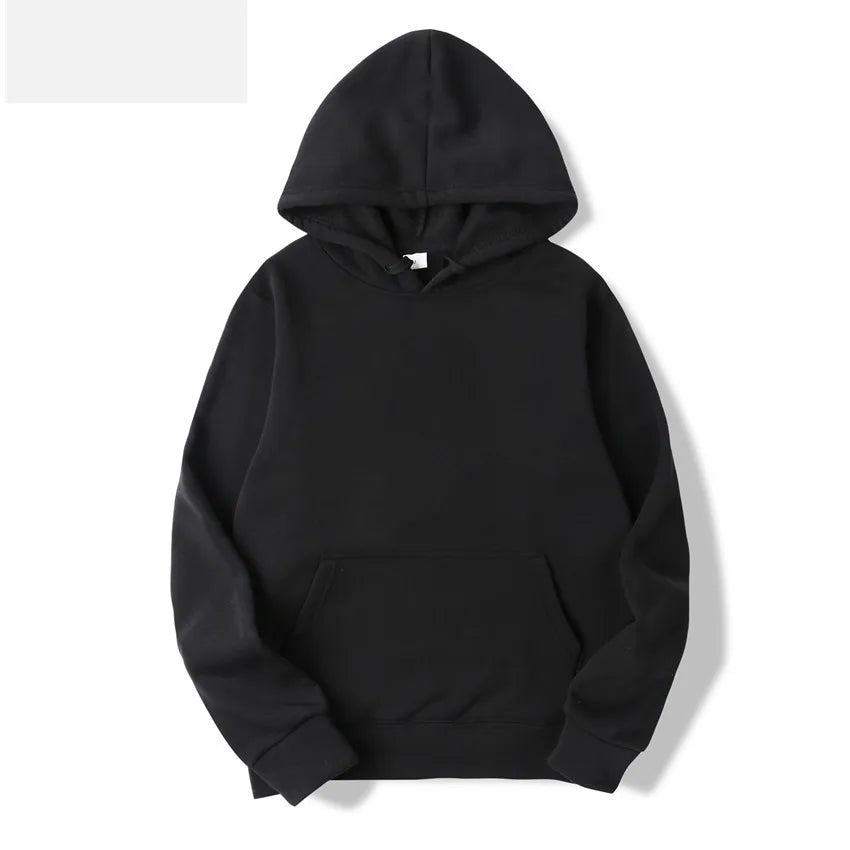 Hoodies Sweatshirts Men Woman Fashion Solid color Red Black Gray Pink Autumn Winter fleece
