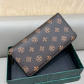 Fashion Presbyopic K-style Mid Length Long Length Zipper Women's Wallet