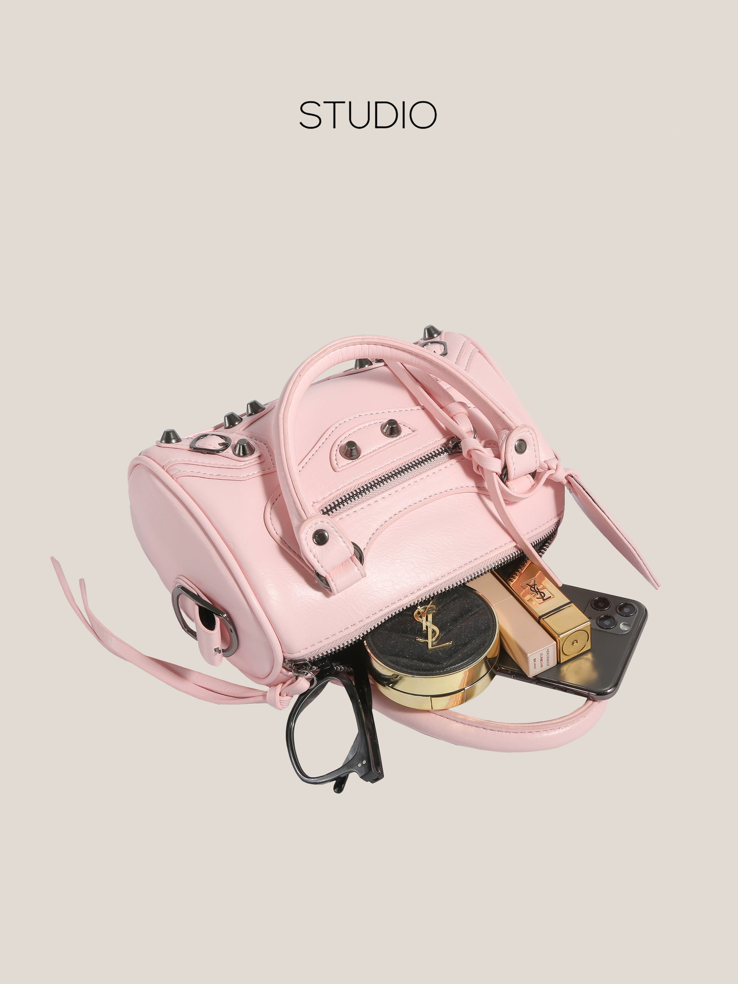 Bag Women's Trendy Cool Motorcycle Fashion Shoulder Handbag