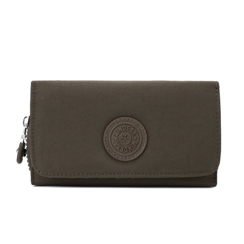 Nylon Fabric Flip Women's Stylish and Lightweight Zipper