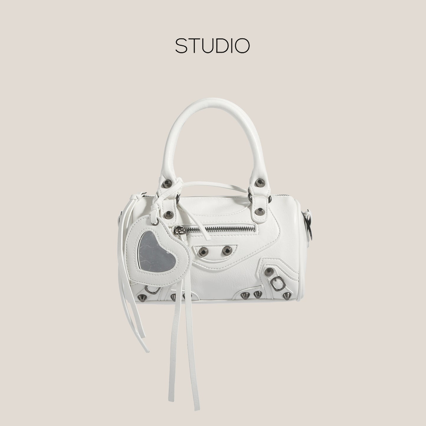 Bag Women's Trendy Cool Motorcycle Fashion Shoulder Handbag