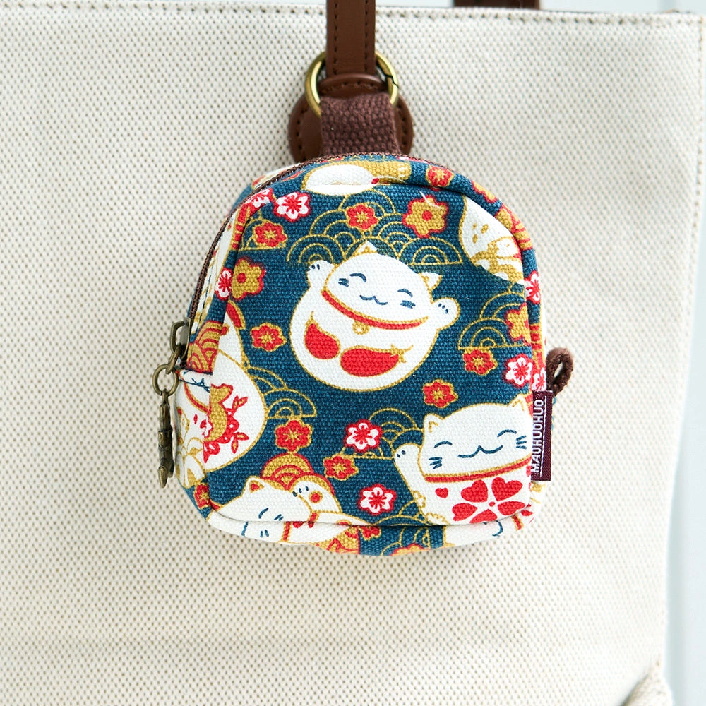 Mini Fabric Cute Portable Girl Small Saddle Bag