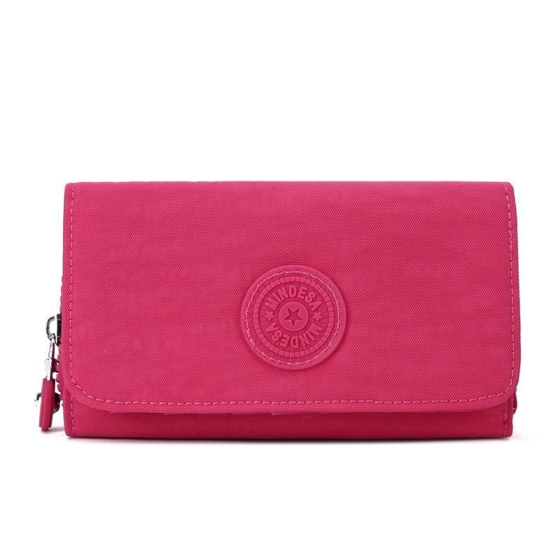 Nylon Fabric Flip Women's Stylish and Lightweight Zipper