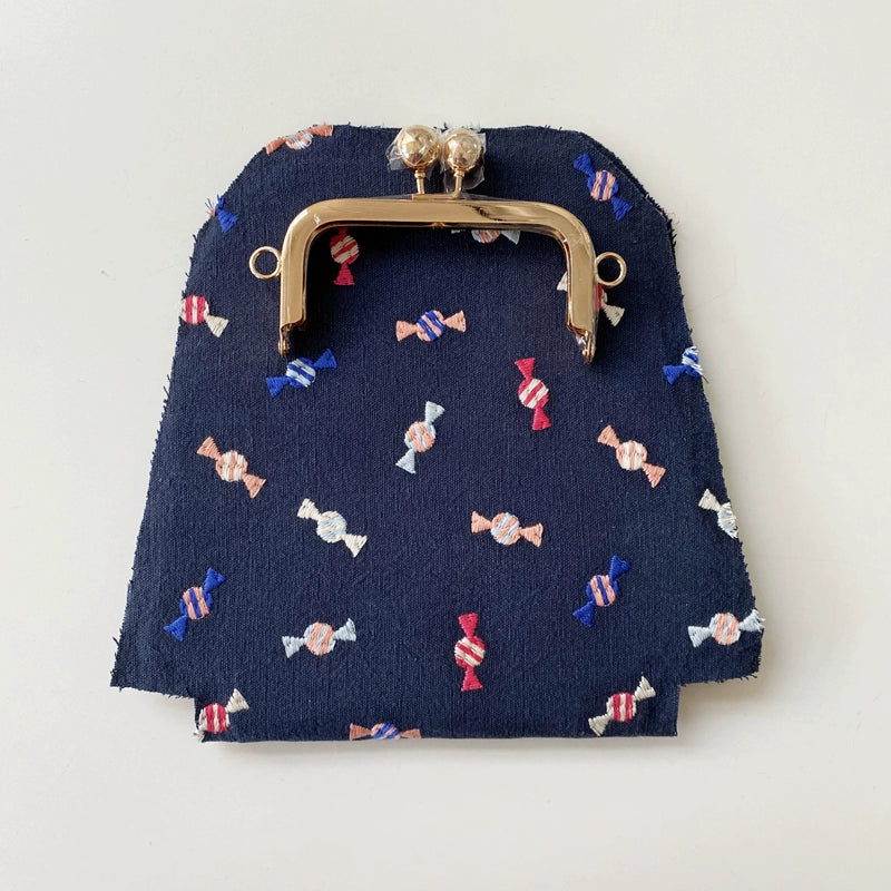 Machine Embroidery Extended Mobile Phone Bag Fabric