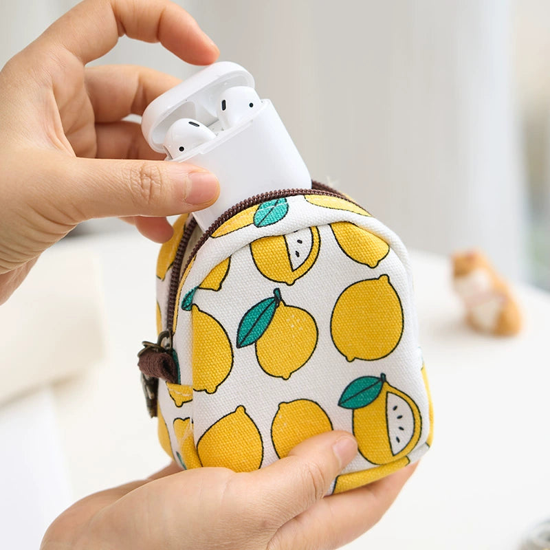 Mini Fabric Cute Portable Girl Small Saddle Bag