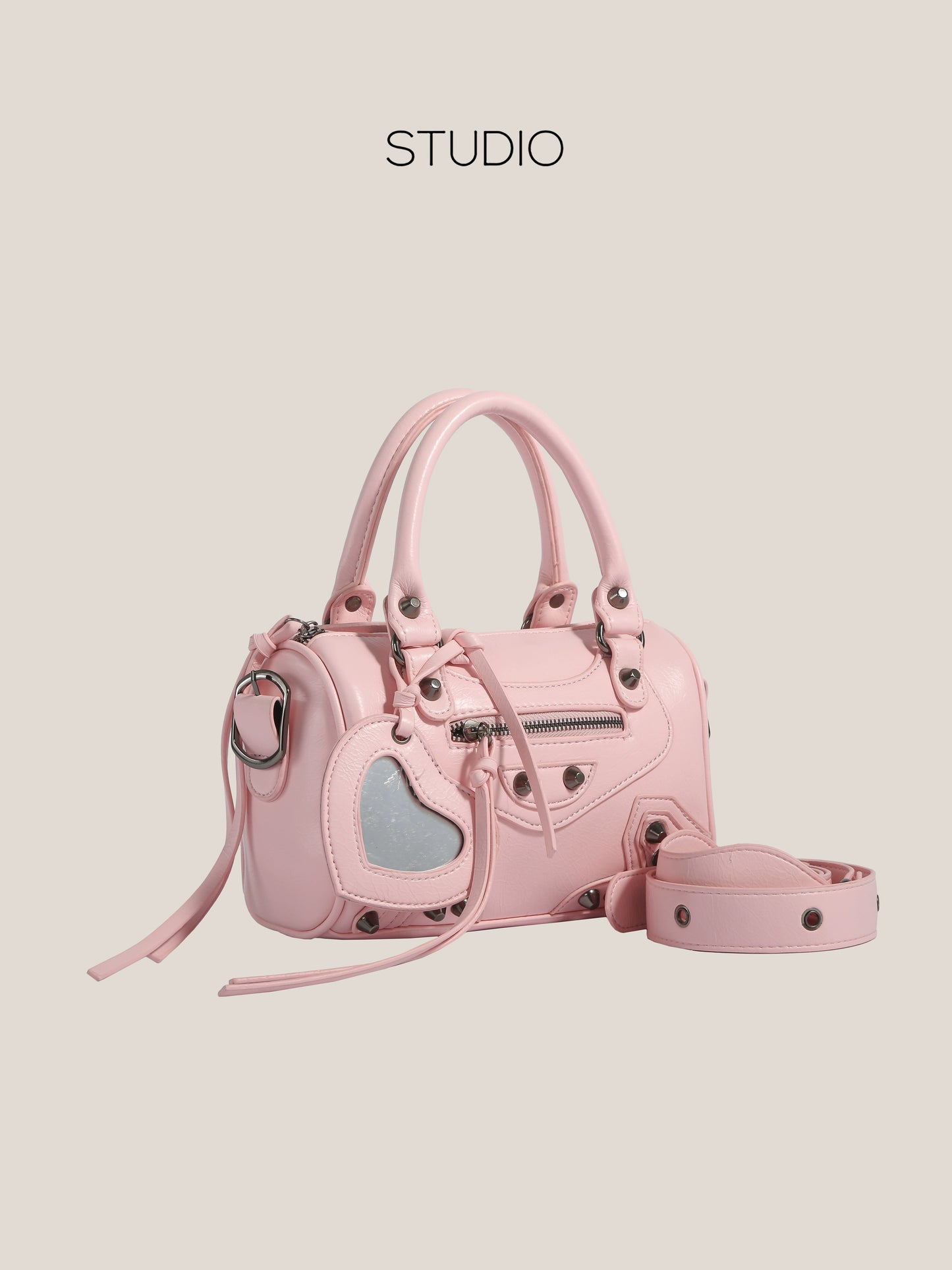 Bag Women's Trendy Cool Motorcycle Fashion Shoulder Handbag