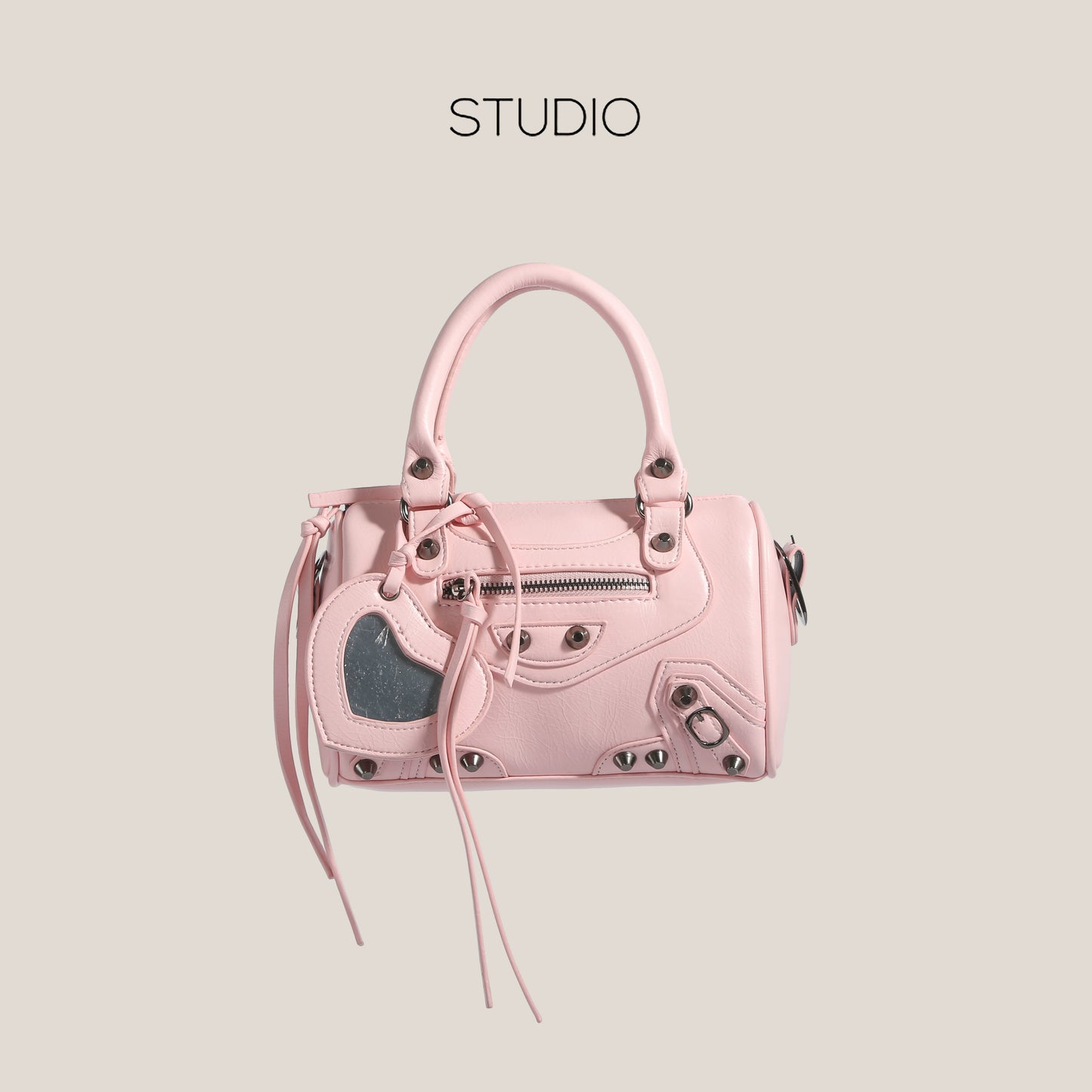 Bag Women's Trendy Cool Motorcycle Fashion Shoulder Handbag