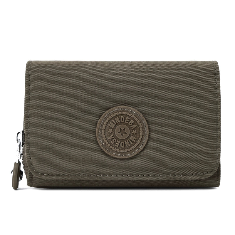 Nylon Fabric Flip Women's Stylish and Lightweight Zipper