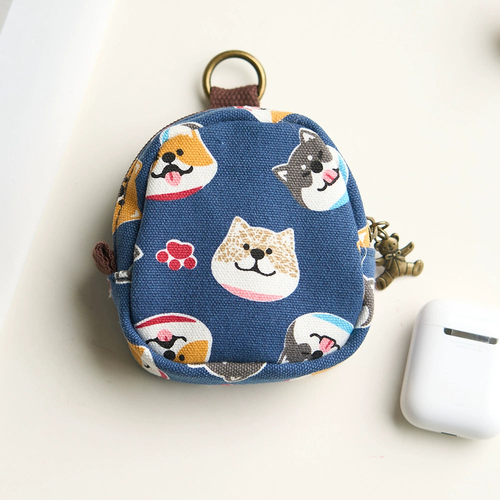 Mini Fabric Cute Portable Girl Small Saddle Bag