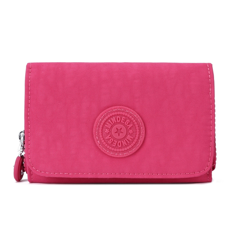 Nylon Fabric Flip Women's Stylish and Lightweight Zipper