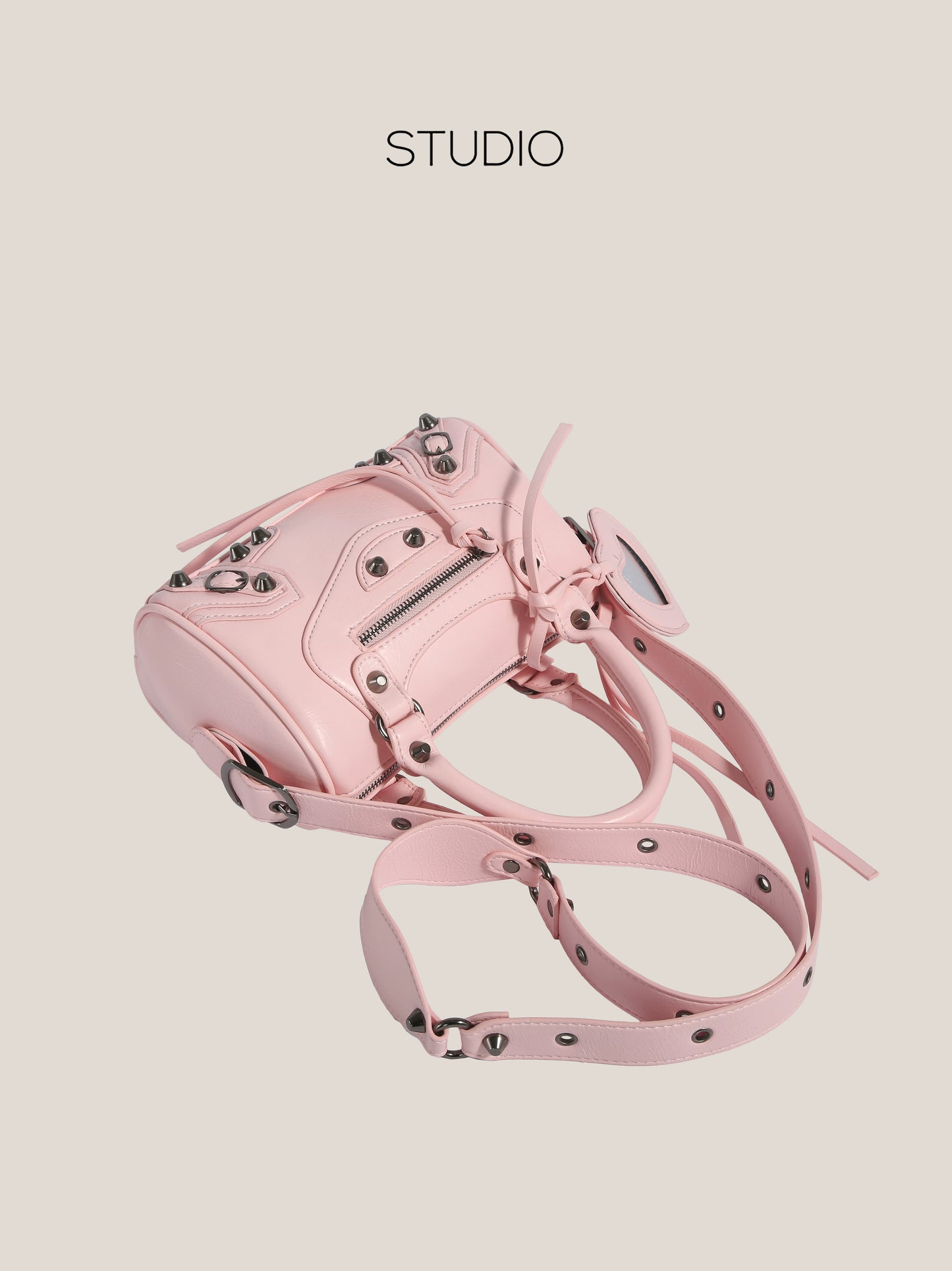 Bag Women's Trendy Cool Motorcycle Fashion Shoulder Handbag