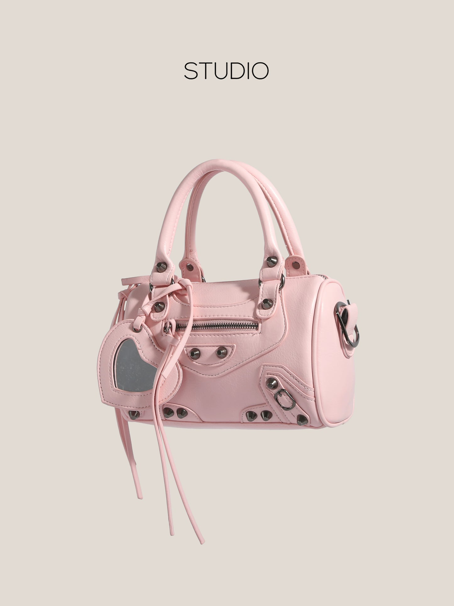 Bag Women's Trendy Cool Motorcycle Fashion Shoulder Handbag