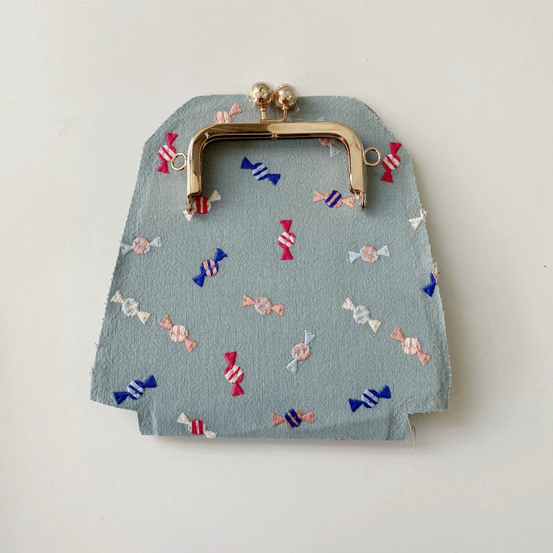 Machine Embroidery Extended Mobile Phone Bag Fabric