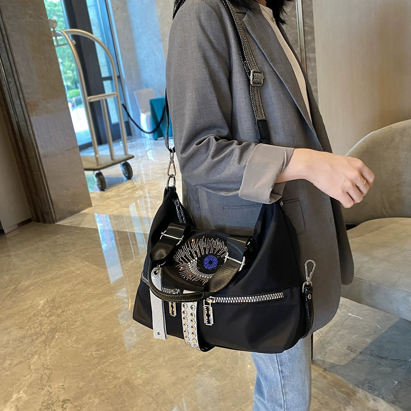 Travel Oxford Cloth Large Capacity Fashion Shoulder Handbag