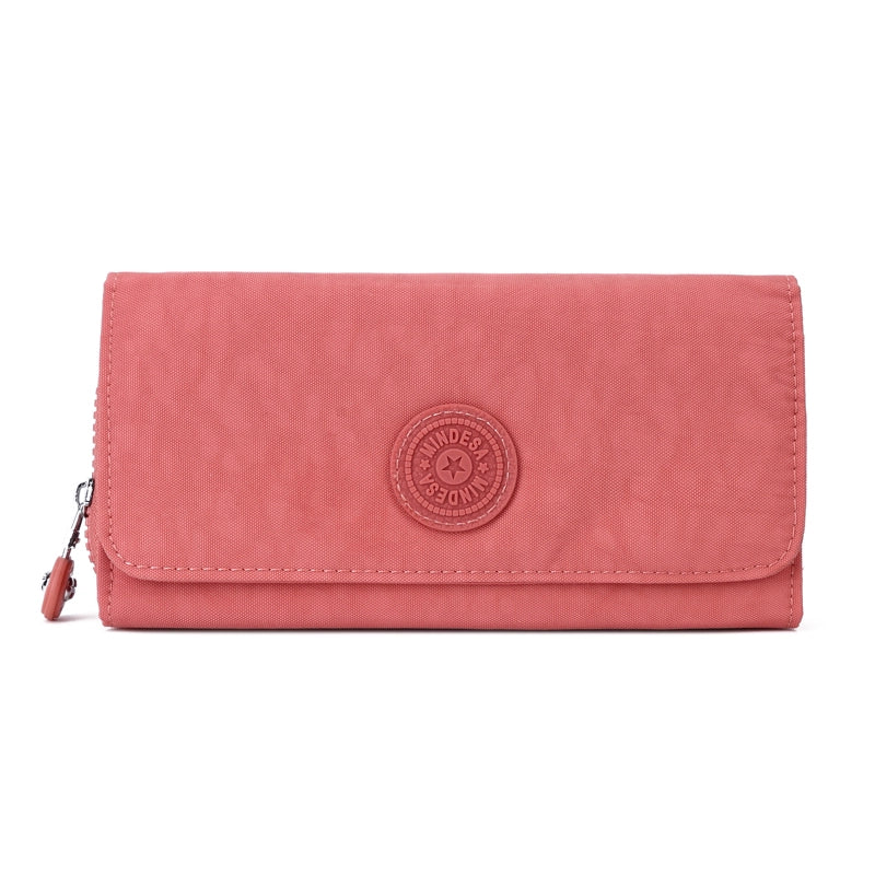 Nylon Fabric Flip Women's Stylish and Lightweight Zipper