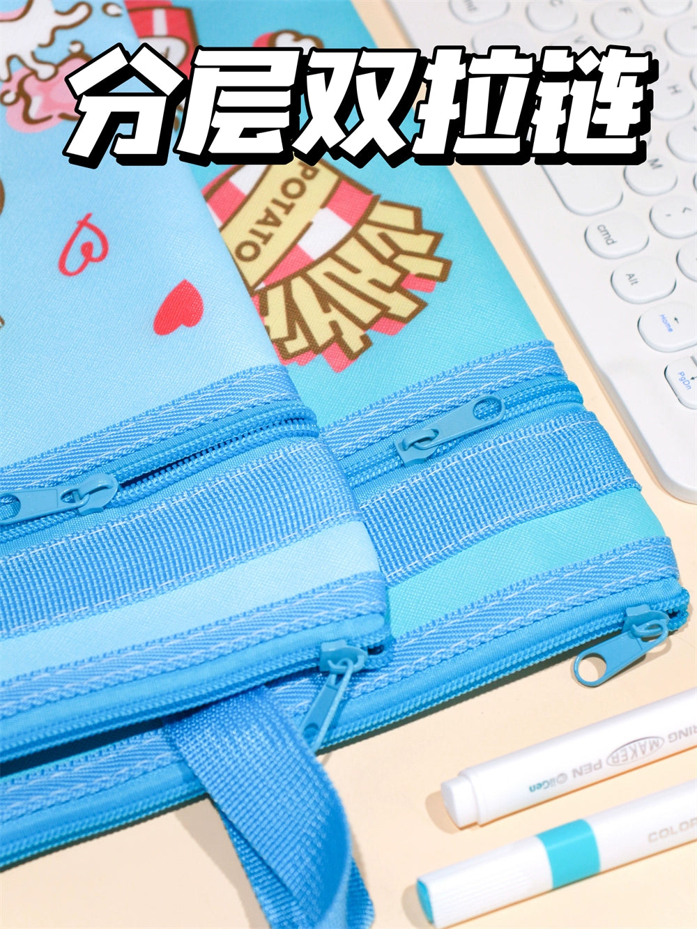 Student Tuition Bag Handbag Cinnamoroll Babycinnamoroll A4 Test Paper Storage Book Document Pouch Clow M Textbook Folder