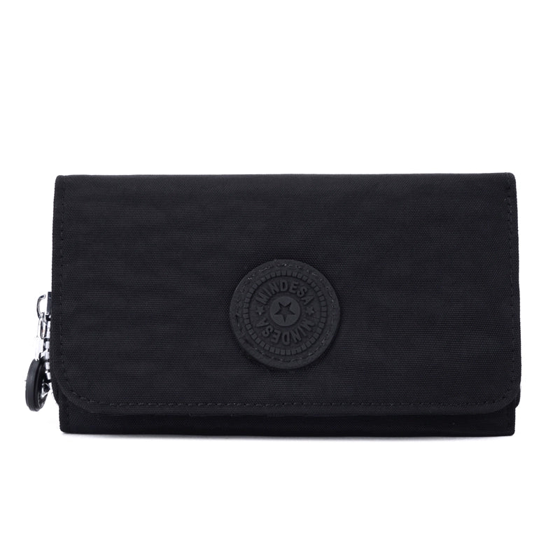 Nylon Fabric Flip Women's Stylish and Lightweight Zipper