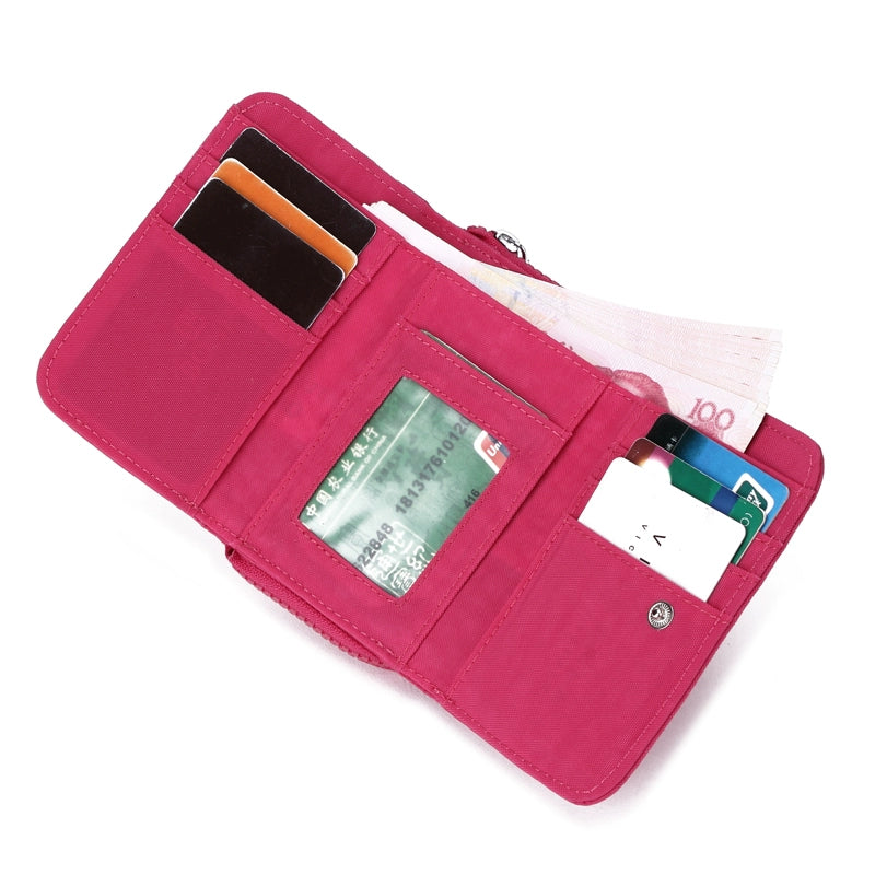 Nylon Fabric Flip Women's Stylish and Lightweight Zipper